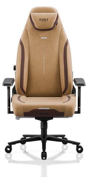 Herní židle látková hnědá, Normal: Diablo X.Eye Prime Camel Brown