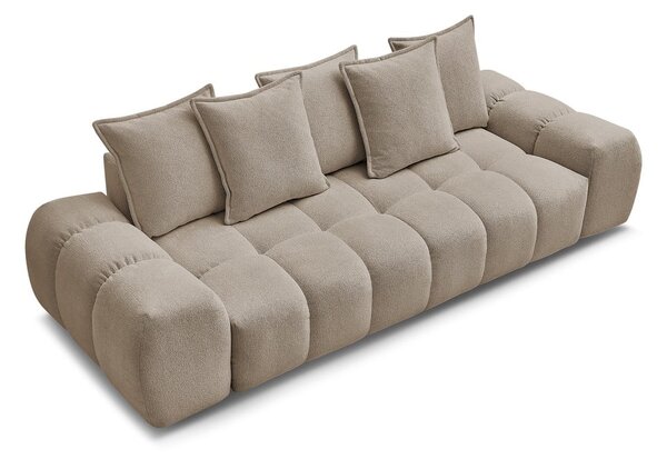 Taupe žinylková pohovka 278 cm Everest – Bobochic Paris