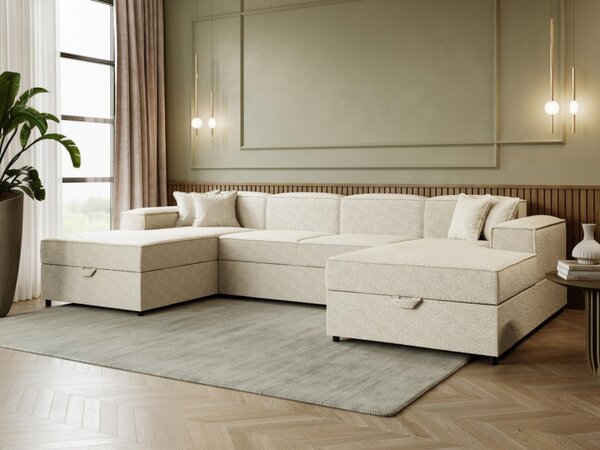 Rohová sedací souprava Sokoz U Boucle, Potahy: Coral 65 5903211417504
