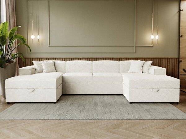 Rohová sedací souprava Sokoz U Boucle, Potahy: Coral 65 5903211417504