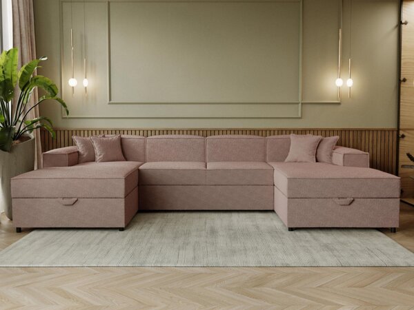 Rohová sedací souprava Sokoz U Boucle, Potahy: Coral 65 5903211417504