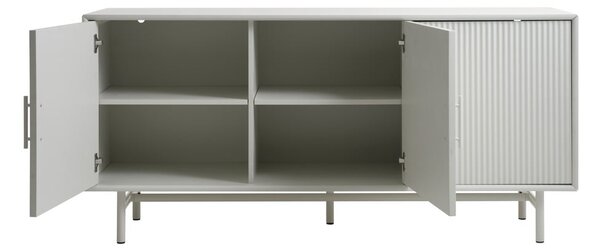 Šedá komoda 160x75x45 cm Palma – Unique Furniture