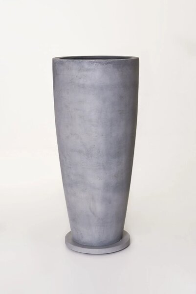 Podložka MOVO, umělý kámen, ø 36 cm, šedá