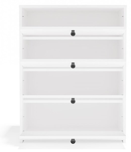 Botník (skříňka na boty) Lentos 1 (bílá). Akce -20%