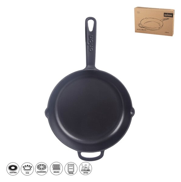 Litinová pánev ø 26 cm LITINA SMALT – Orion