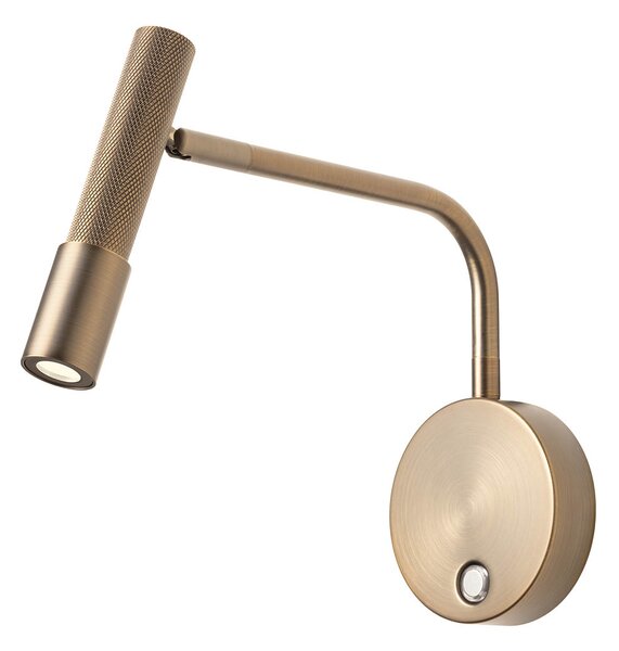 Redo Nástěnné LED svítidlo DRILL, 8W, v. 22 cm, CRI90, stmívatelné Barva: Černá, Barva světla: 2700K