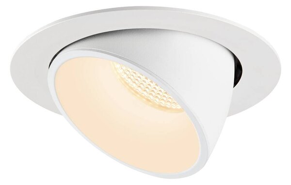 LA 1006039 NUMINOS® GIMBLE XL zápustné stropní svítidlo bílé 2700 K 20° - BIG WHITE (SLV)