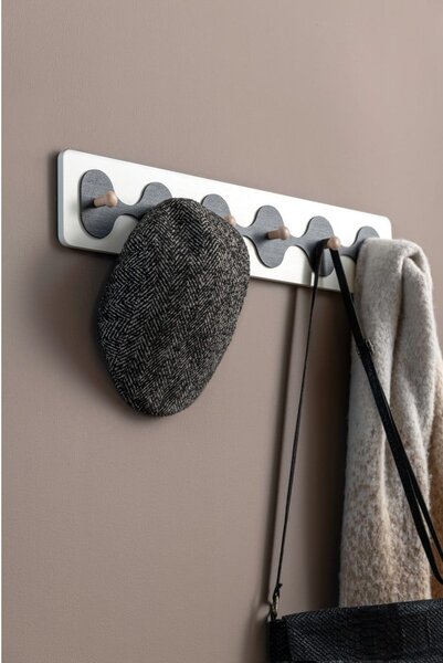 Bílý nástěnný věšák 60 cm Rizar – PT LIVING