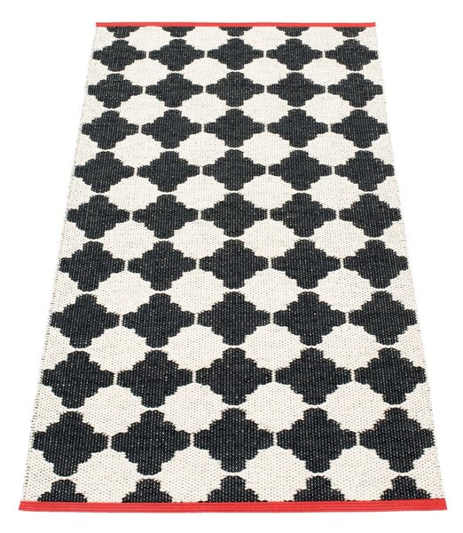 Černo-bílý vnitřní a venkovní běhoun 70x150 cm Marre Black Coral – Pappelina