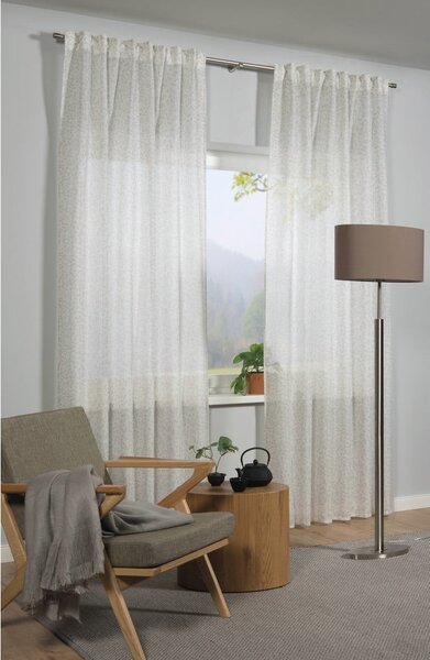 Bílá záclona 135x245 cm Zen Silence – Gardinia