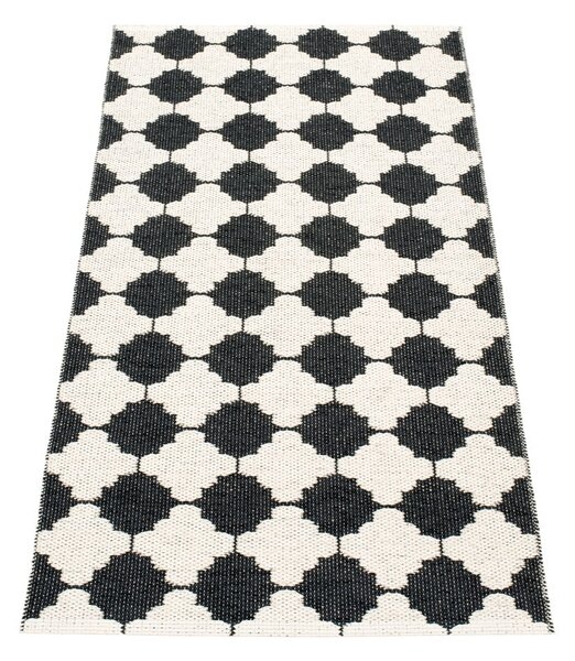 Černo-bílý vnitřní a venkovní běhoun 70x150 cm Marre Black Coral – Pappelina