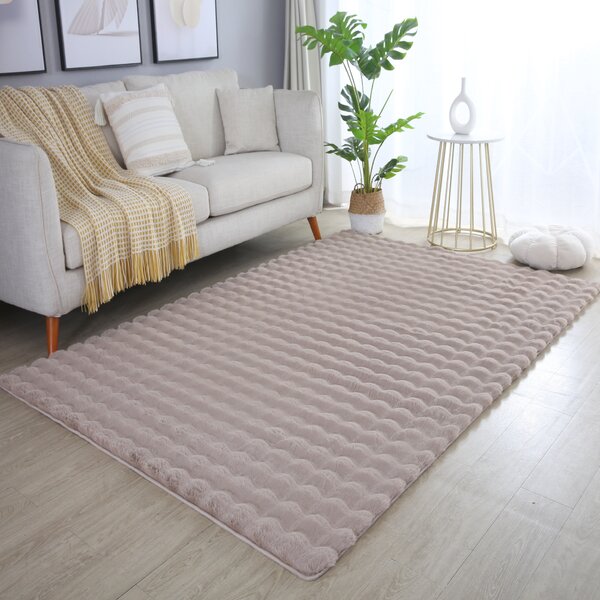 Ayyildiz, Kusový koberec Ambiance 5110 Beige, 80x150, béžová, obývací pokoj