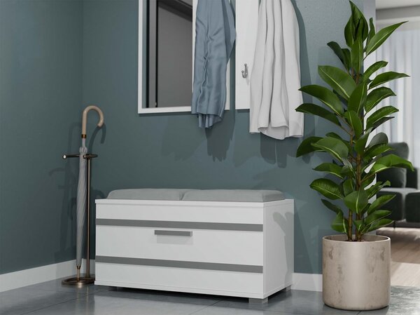 Botník (skříňka na boty) Oasis 1 (bílá). Akce -20%