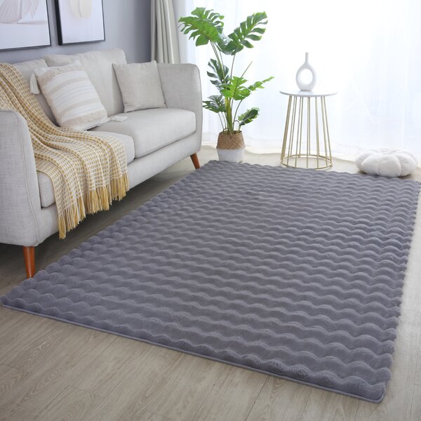 Ayyildiz, Kusový koberec Ambiance 5110 Grey, 80x150, šedá, obývací pokoj