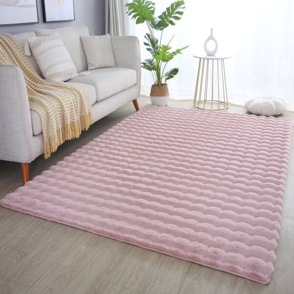 Ayyildiz, Kusový koberec Ambiance 5110 Rose, 80x150, růžová, obývací pokoj