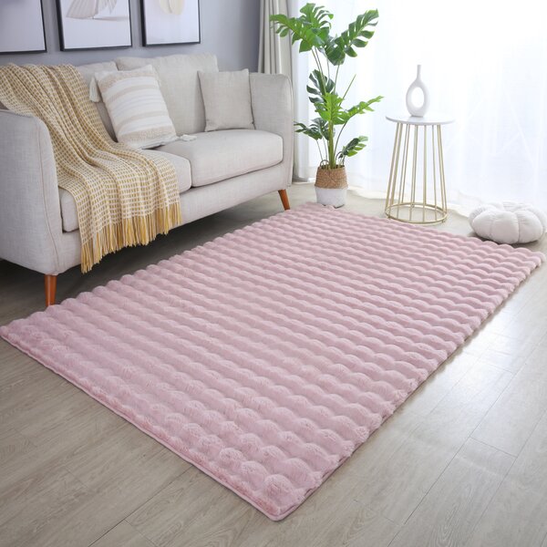 Ayyildiz, Kusový koberec Ambiance 5110 Rose, 80x150, růžová, obývací pokoj
