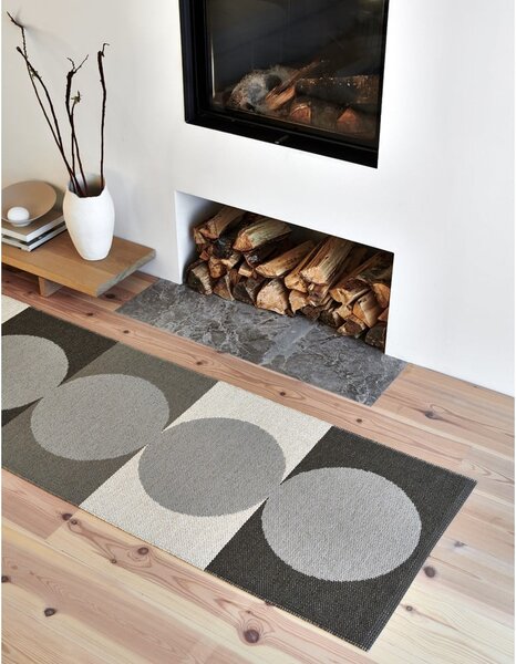 Šedo-krémový vnitřní a venkovní koberec 70x140 cm Otto Clay – Pappelina