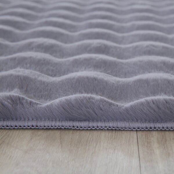 Ayyildiz, Kusový koberec Ambiance 5110 Grey, 80x150, šedá, obývací pokoj