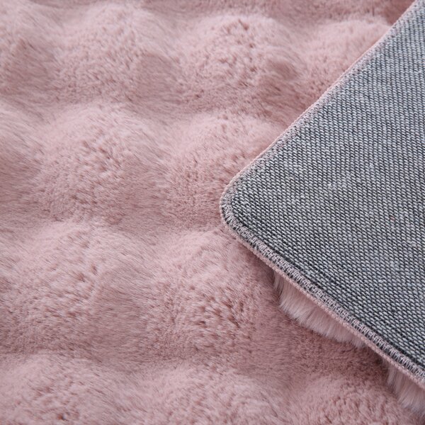 Ayyildiz, Kusový koberec Ambiance 5110 Rose, 80x150, růžová, obývací pokoj