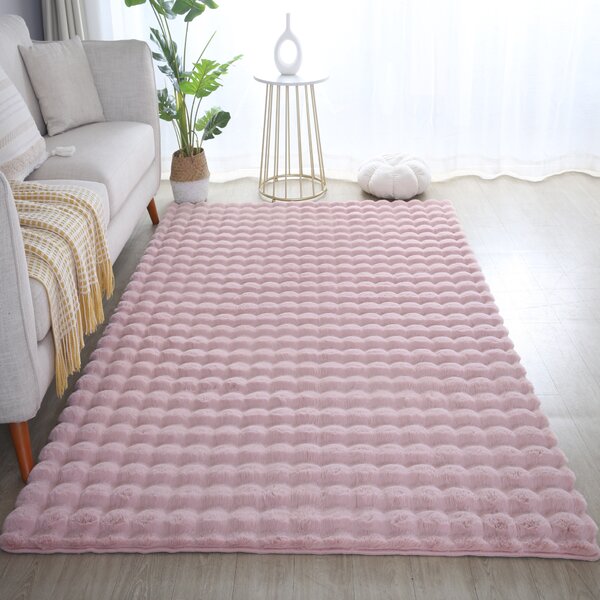 Ayyildiz, Kusový koberec Ambiance 5110 Rose, 80x150, růžová, obývací pokoj