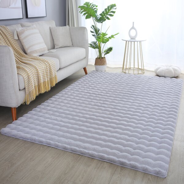 Ayyildiz, Kusový koberec Ambiance 5110 Silver, 80x150, šedá, obývací pokoj