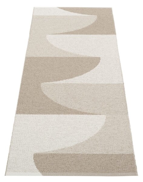 Béžový vnitřní a venkovní běhoun 70x180 cm Hill Dark Linen – Pappelina