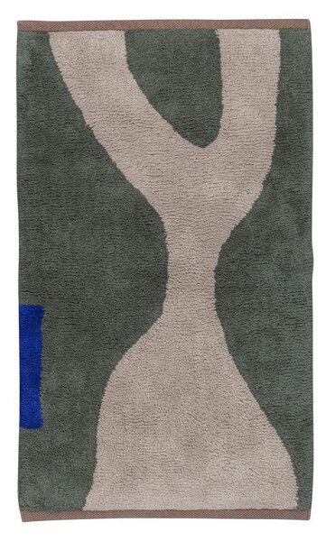 Tmavě zelený pratelný bavlněný koberec 50x80 cm Figura – Mette Ditmer Denmark