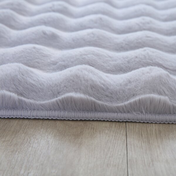 Ayyildiz, Kusový koberec Ambiance 5110 Silver, 80x150, šedá, obývací pokoj