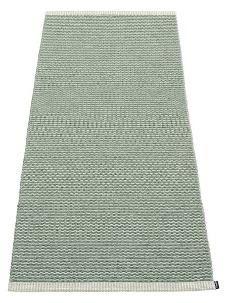 Světle zelený vnitřní a venkovní běhoun 60x150 cm Mono Sage Army – Pappelina