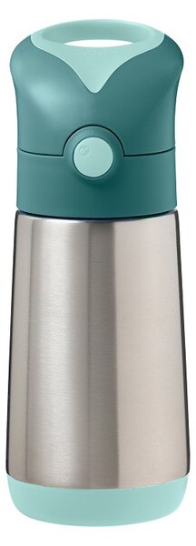 Termoska na pití s brčkem, 350ml, b.box, emerald forest