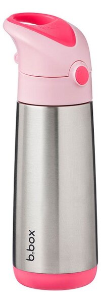 Termoska s brčkem, 500ml, b.box, flamingo fizz