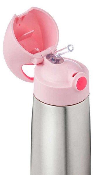 Termoska s brčkem, 500ml, b.box, flamingo fizz