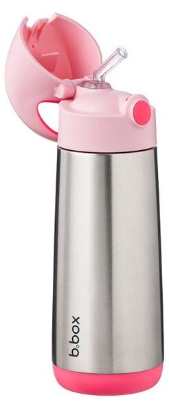 Termoska s brčkem, 500ml, b.box, flamingo fizz