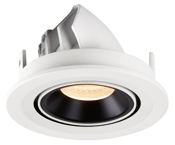 LA 1005879 NUMINOS® GIMBLE S zápustné stropní svítidlo bílé/černé 2700 K 40° - BIG WHITE (SLV)