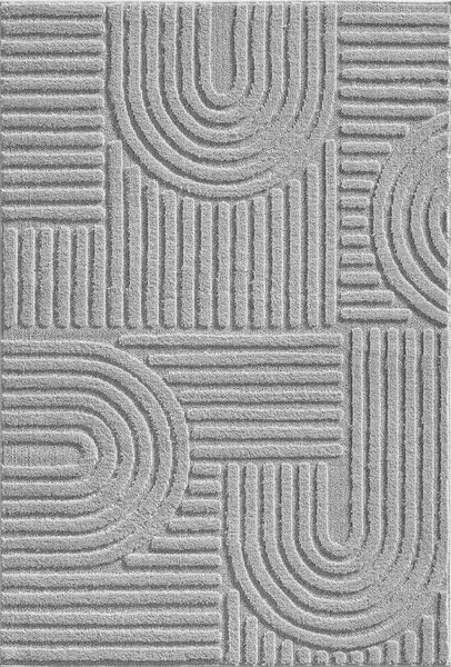 Ayyildiz, Kusový koberec Art 1121 Silver, 60x110, šedá, ložnice