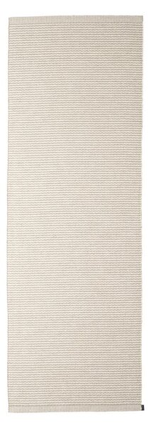 Krémový vnitřní a venkovní běhoun 70x200 cm Mono Linen Vanilla – Pappelina