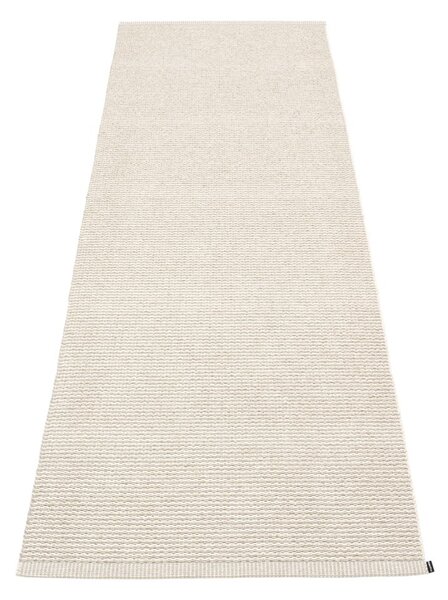 Krémový vnitřní a venkovní běhoun 70x200 cm Mono Linen Vanilla – Pappelina