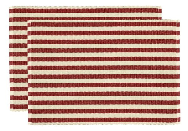 Prostírání v sadě 2 ks s příměsí juty 33x48 cm Statement Stripe – Södahl
