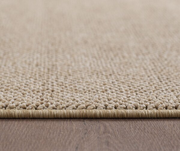 Ayyildiz, Kusový koberec Loom 4300 Beige kruh, 120x120 (průměr) kruh, béžová, obývací pokoj