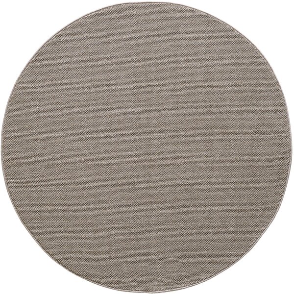 Ayyildiz, Kusový koberec Loom 4300 Brown kruh, 120x120 (průměr) kruh, hnědá, obývací pokoj