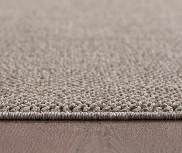 Ayyildiz, Kusový koberec Loom 4300 Brown kruh, 120x120 (průměr) kruh, hnědá, obývací pokoj