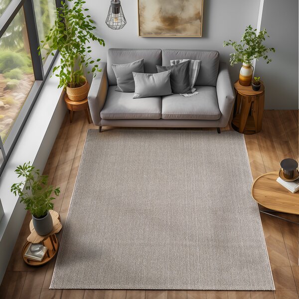 Ayyildiz, Kusový koberec Loom 4300 Brown, 60x100, hnědá, obývací pokoj