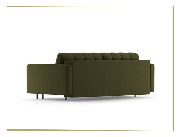 Zelená rozkládací/s úložným prostorem pohovka 222 cm Bali – Cosmopolitan Design