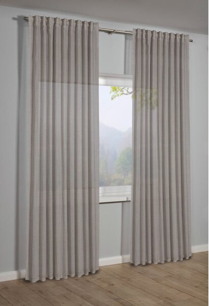 Šedý závěs 135x245 cm Etamine – Sehlbach