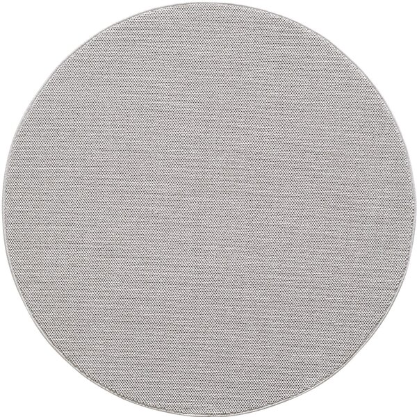 Ayyildiz, Kusový koberec Loom 4300 Silver kruh, 160x160 (průměr) kruh, šedá, obývací pokoj