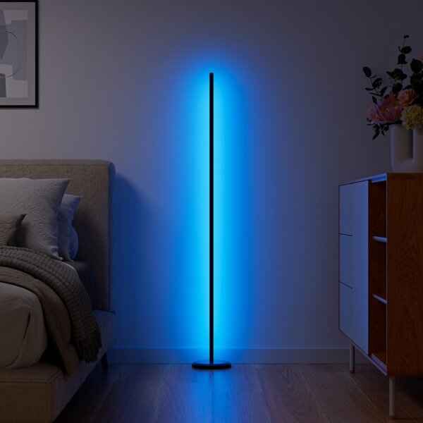 Nanoleaf N7204K02-1FL- LED RGBW Stm. stojací lampa LED/22W/230V 2200-6500K Wi-Fi