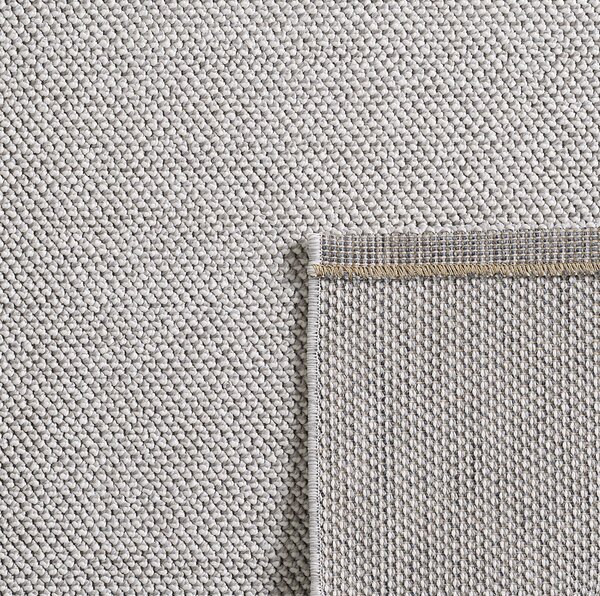 Ayyildiz, Kusový koberec Loom 4300 Silver, 60x100, šedá, obývací pokoj