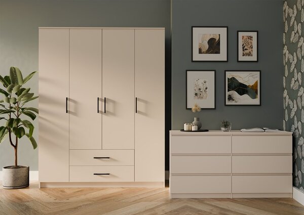 Šatní skříň Rigidez 3 (kašmír). Akce -21%