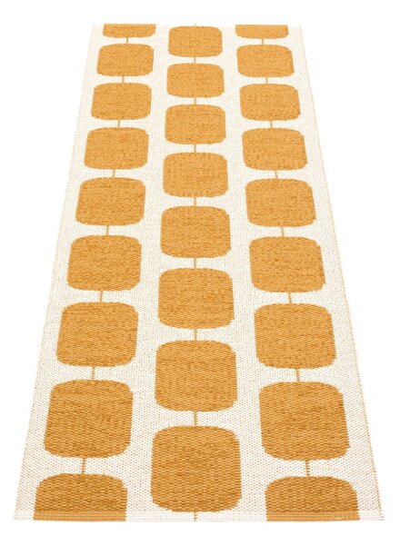 Okrově žluto-krémový vnitřní a venkovní běhoun 70x200 cm Sten Ochre – Pappelina