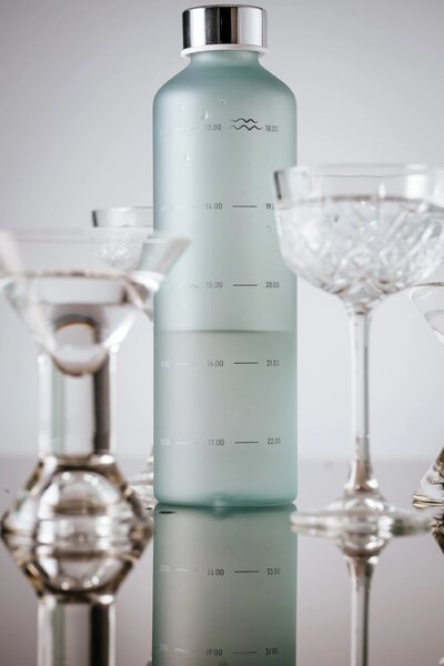 Skleněná lahev EQUA Water O'clock 750 ml